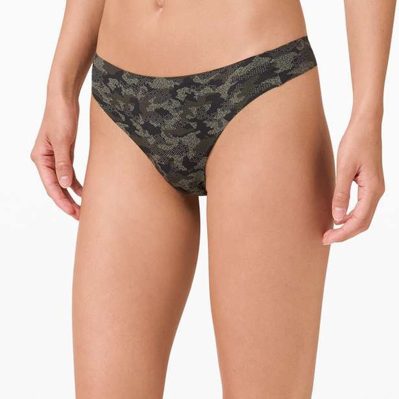 lululemon athletica Other - Lululemon Smooth Seamless Thong - Camo